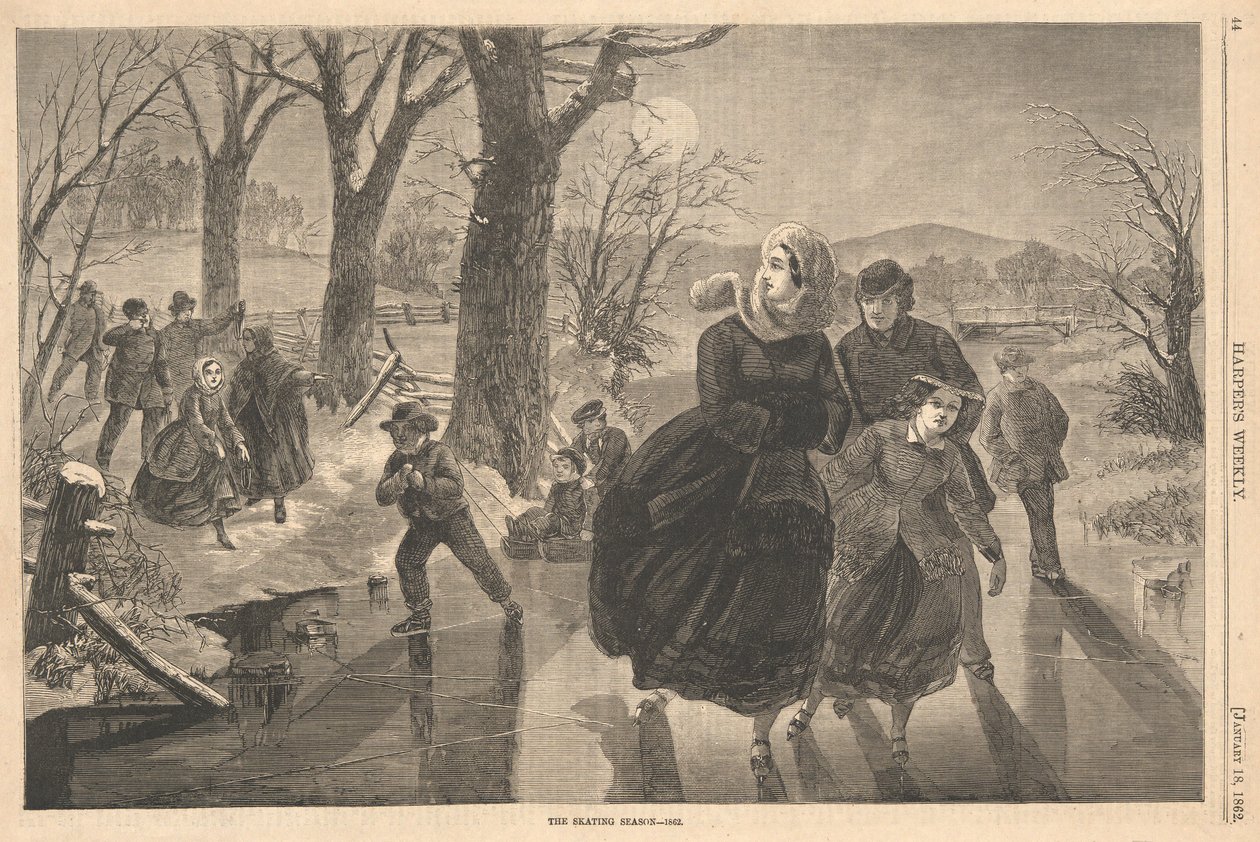 La Saison de Patinage - Winslow Homer
