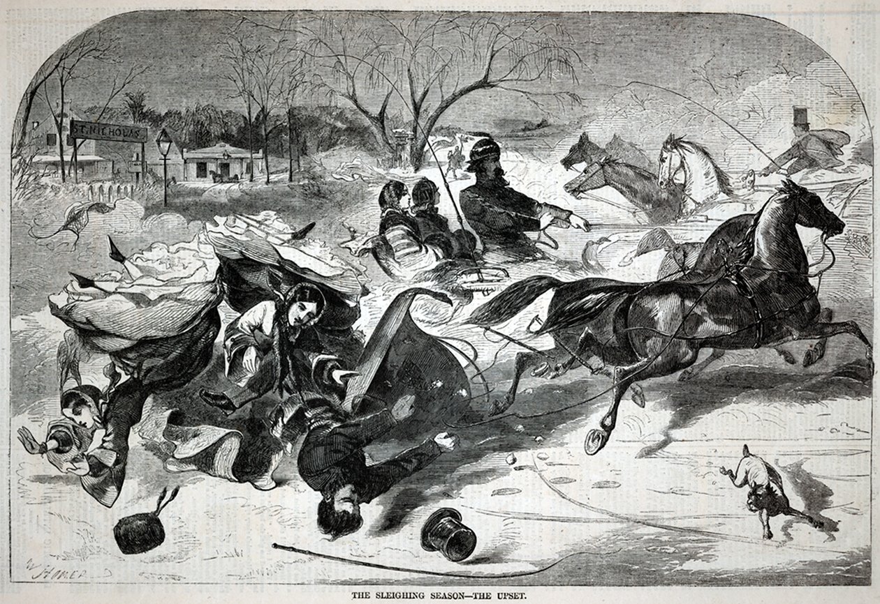 The Sleighing Season--The Upset, tiré de Harper