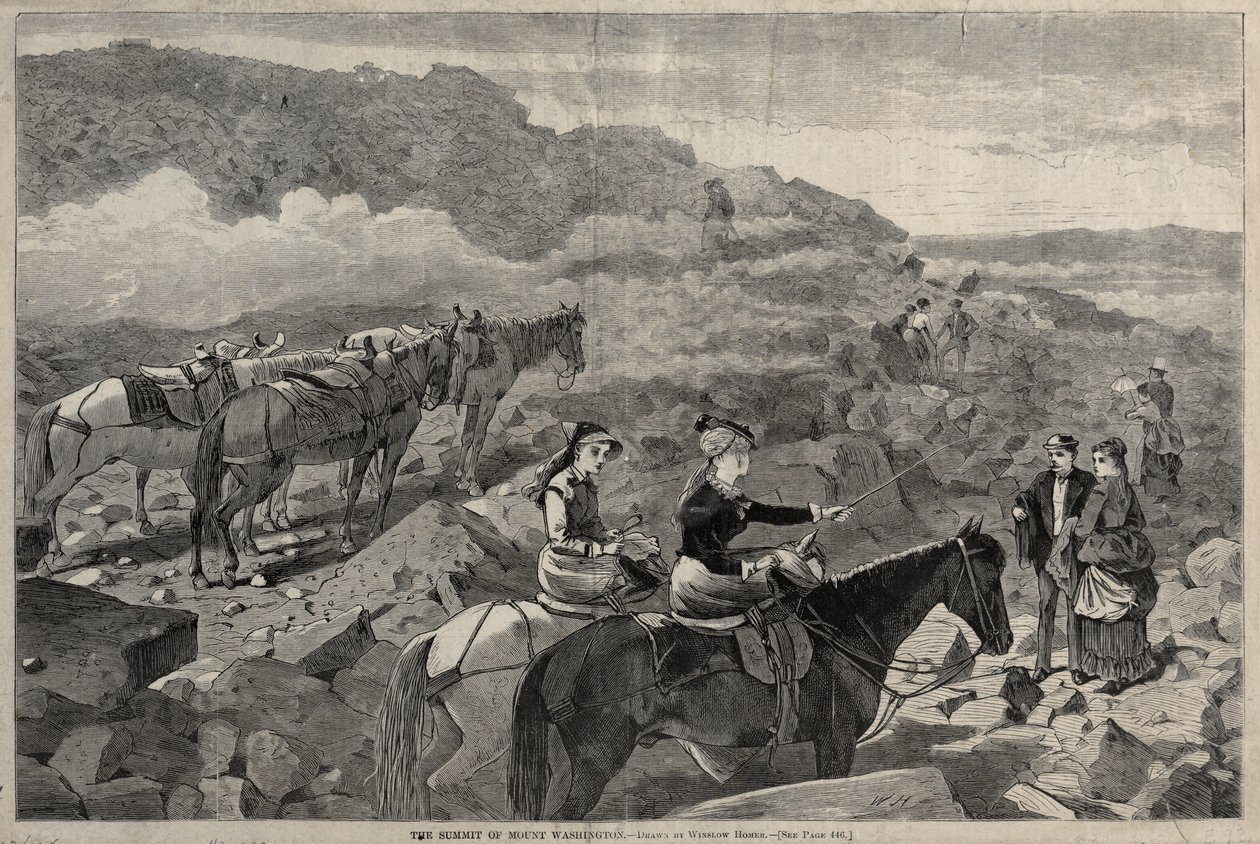 Le sommet du mont Washington - Winslow Homer