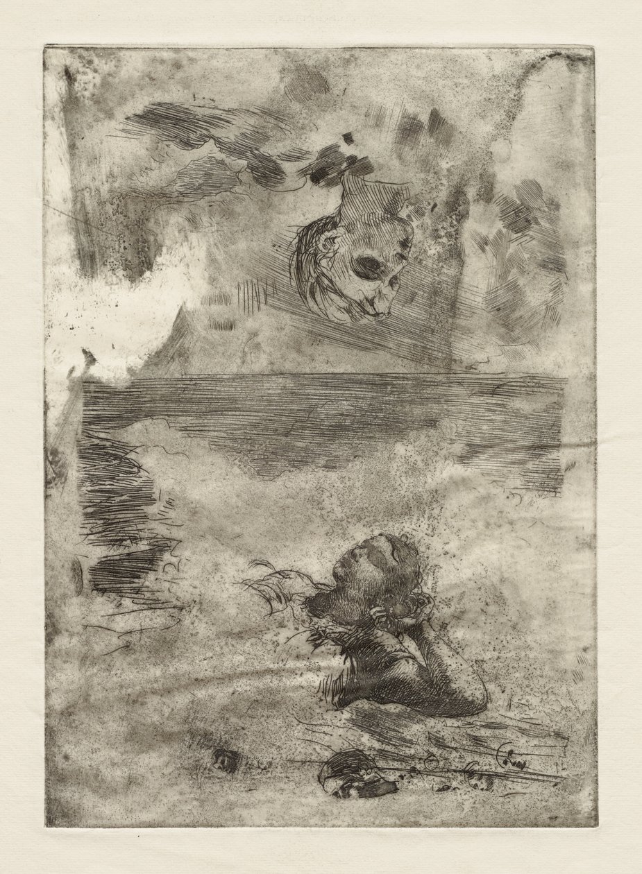 Deux têtes (étude d