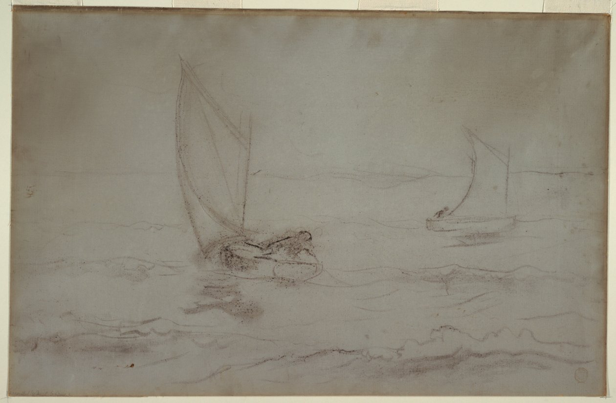 Deux sloops naviguant - Winslow Homer