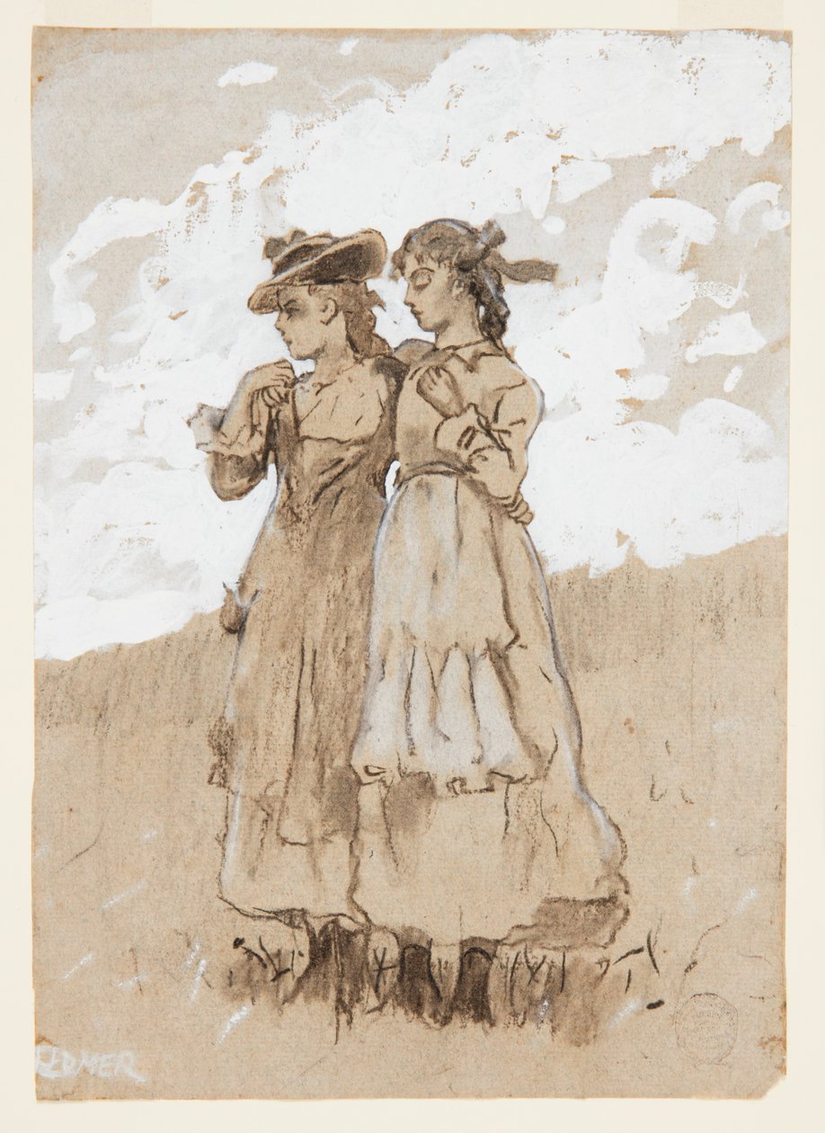 Deux jeunes filles - Winslow Homer