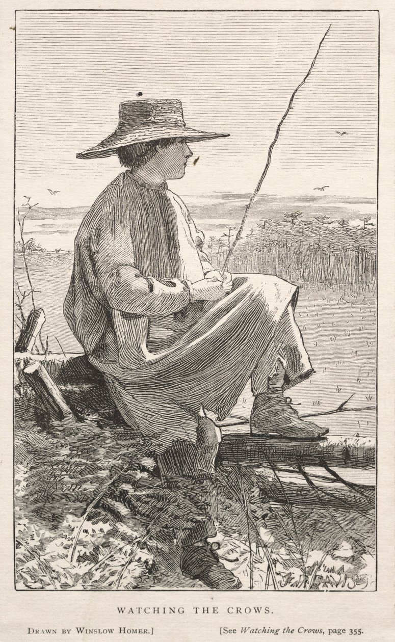 Observer les corbeaux - Winslow Homer