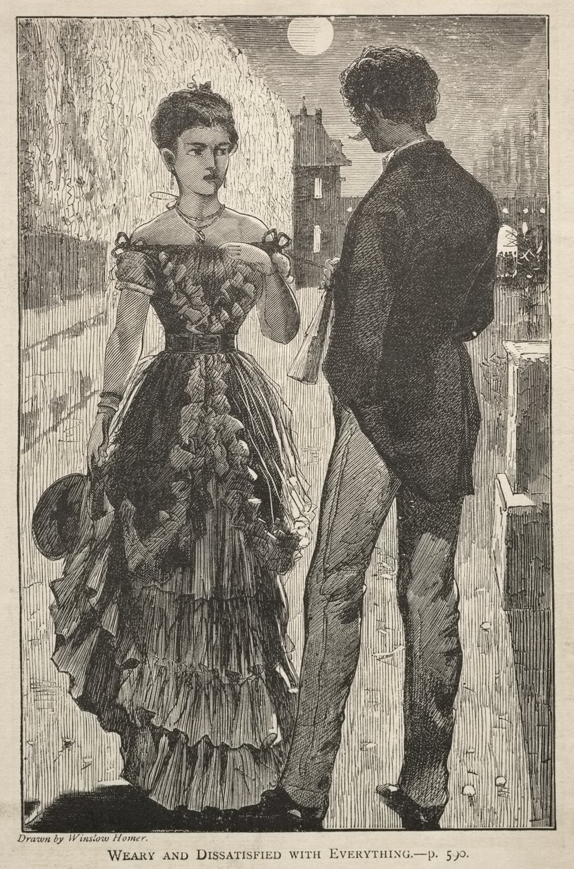 Épuisé et insatisfait de tout - Winslow Homer