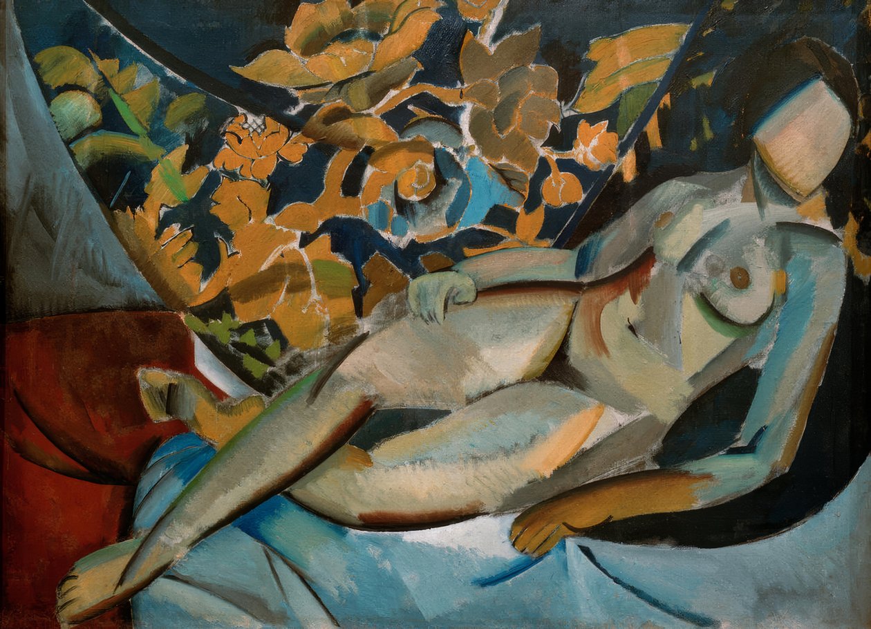 Nu féminin couché - Wladimir F. Tatlin