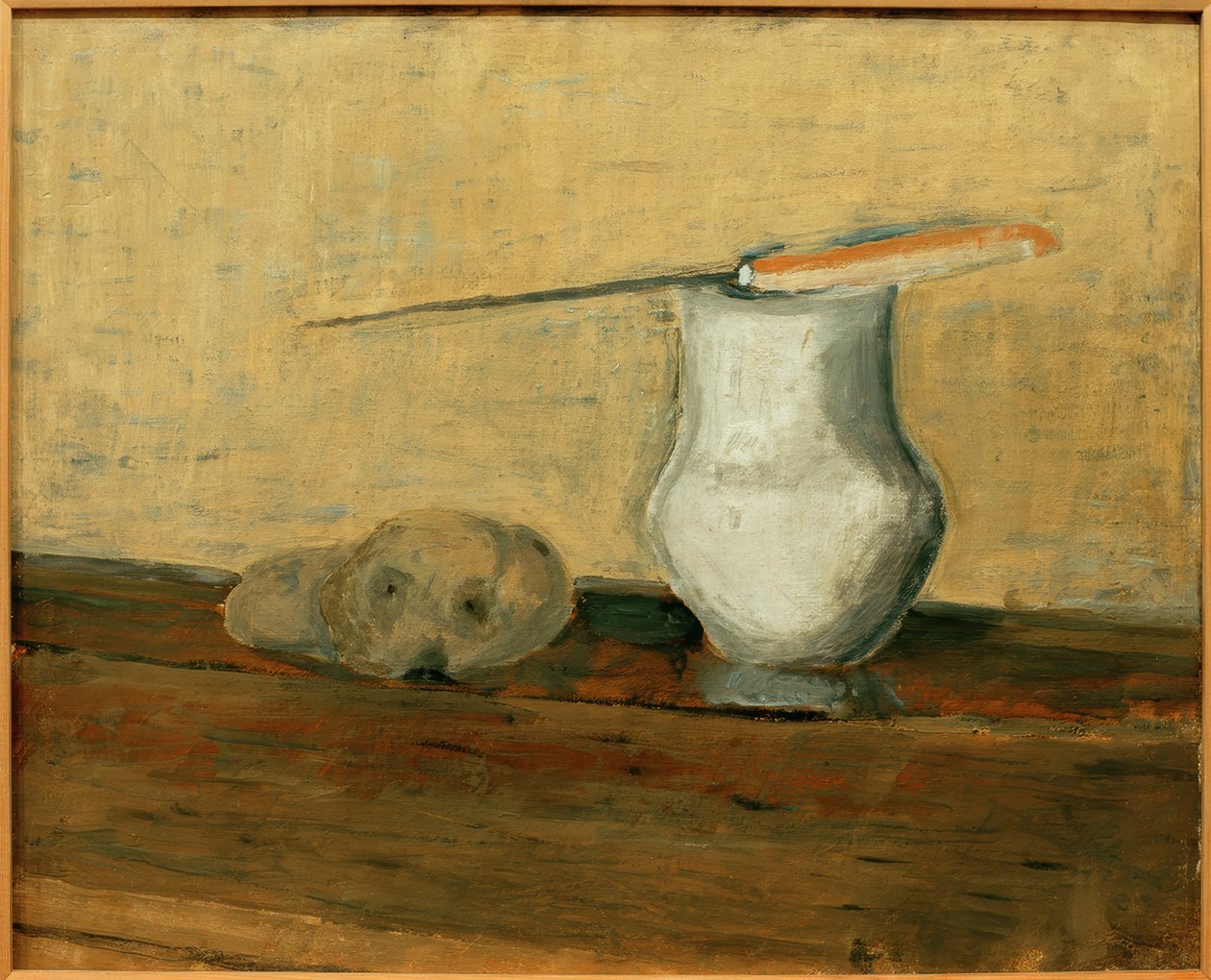 Carafe blanche avec pommes de terre - Wladimir F. Tatlin