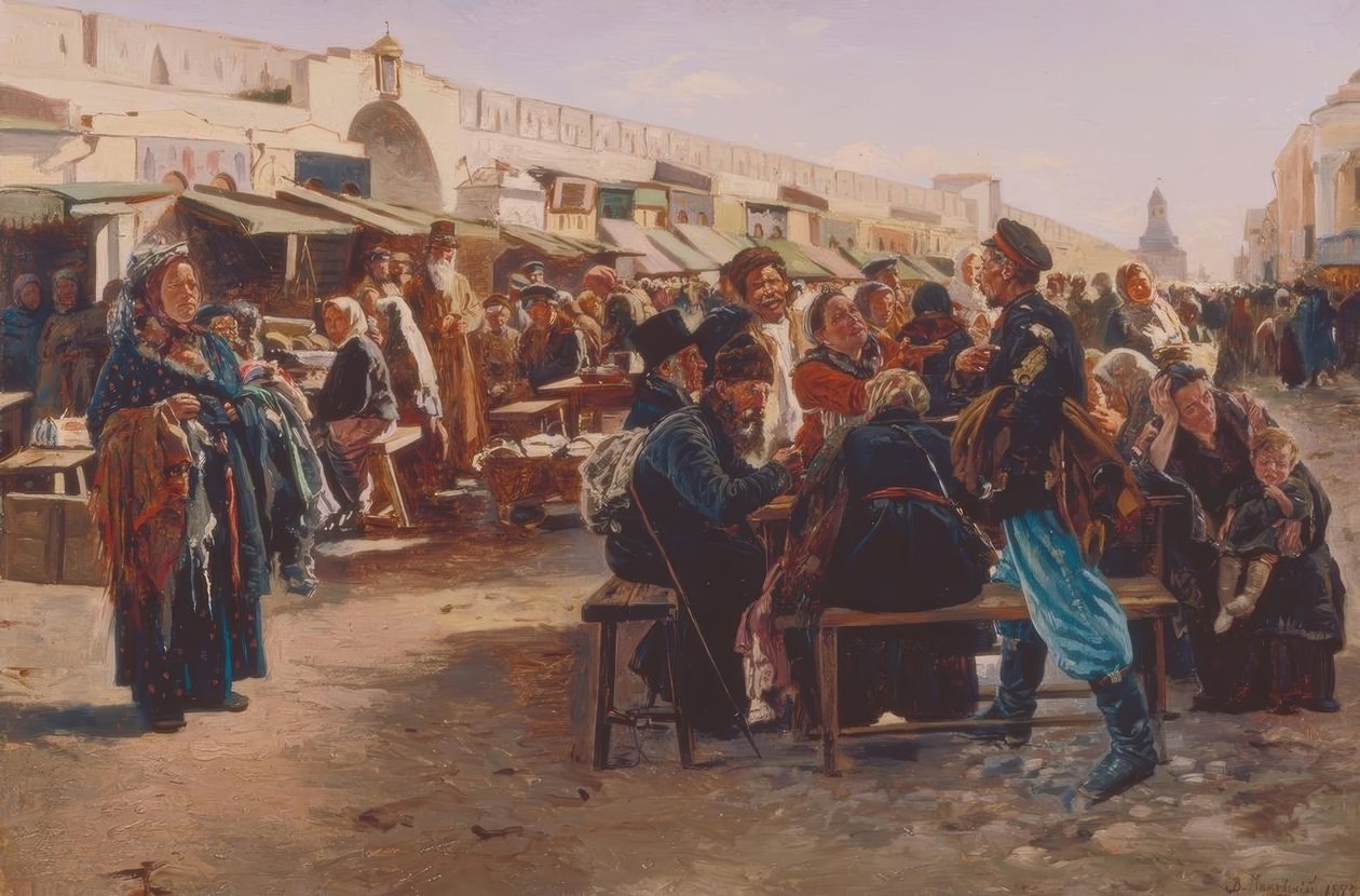 À midi - Wladimir Jegorowitsch Makowski
