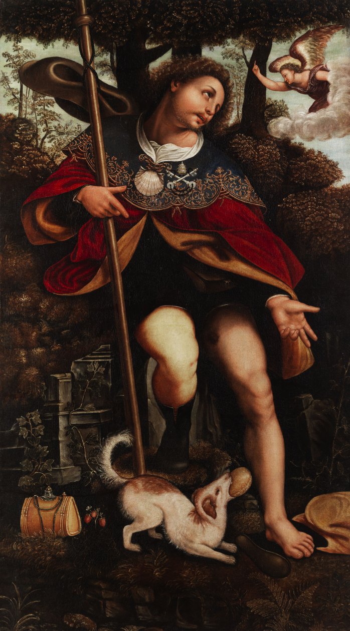 Saint Roch - Workshop of Cesare da Sesto