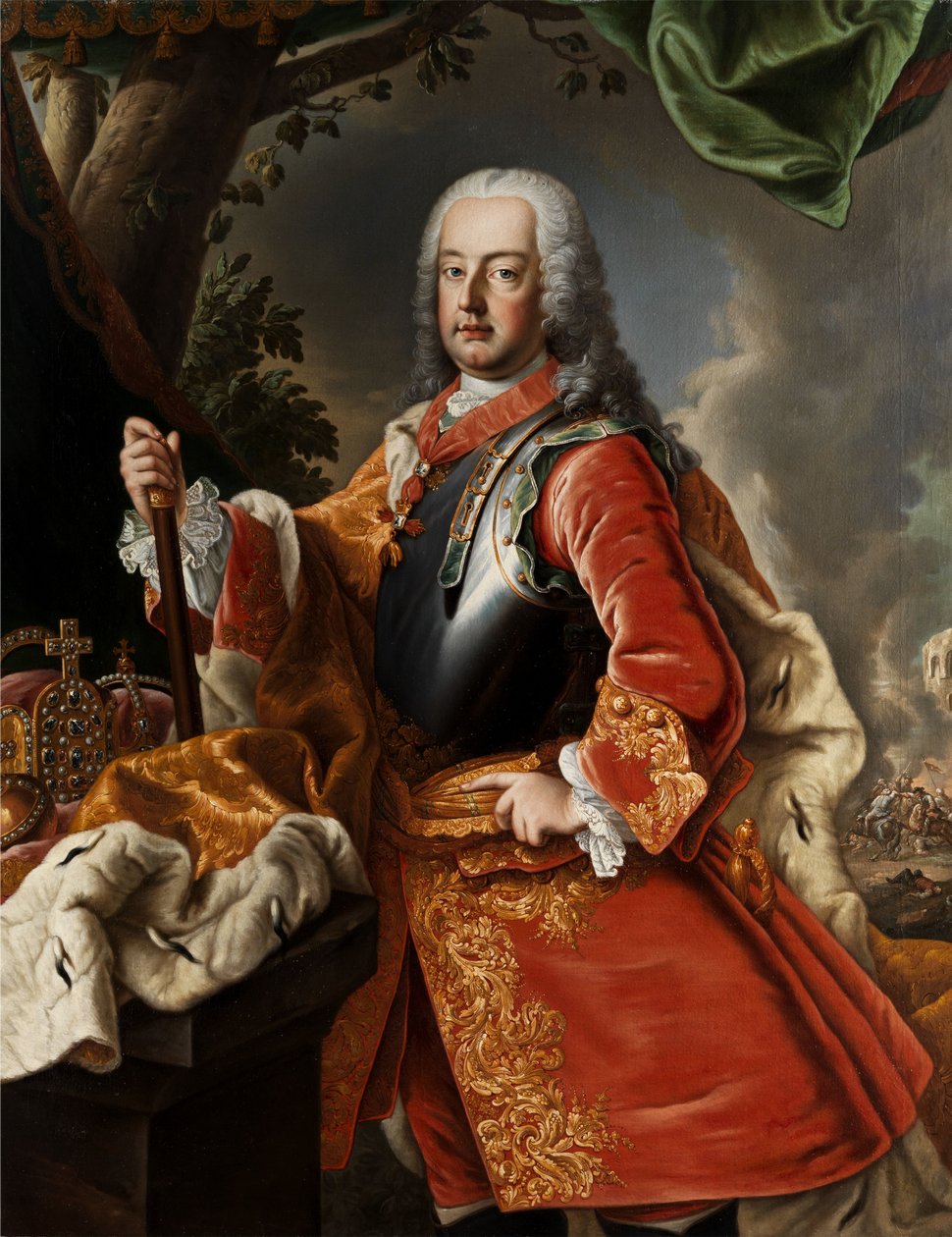 Empereur François Ier Stéphane - Workshop of Martin van Meytens
