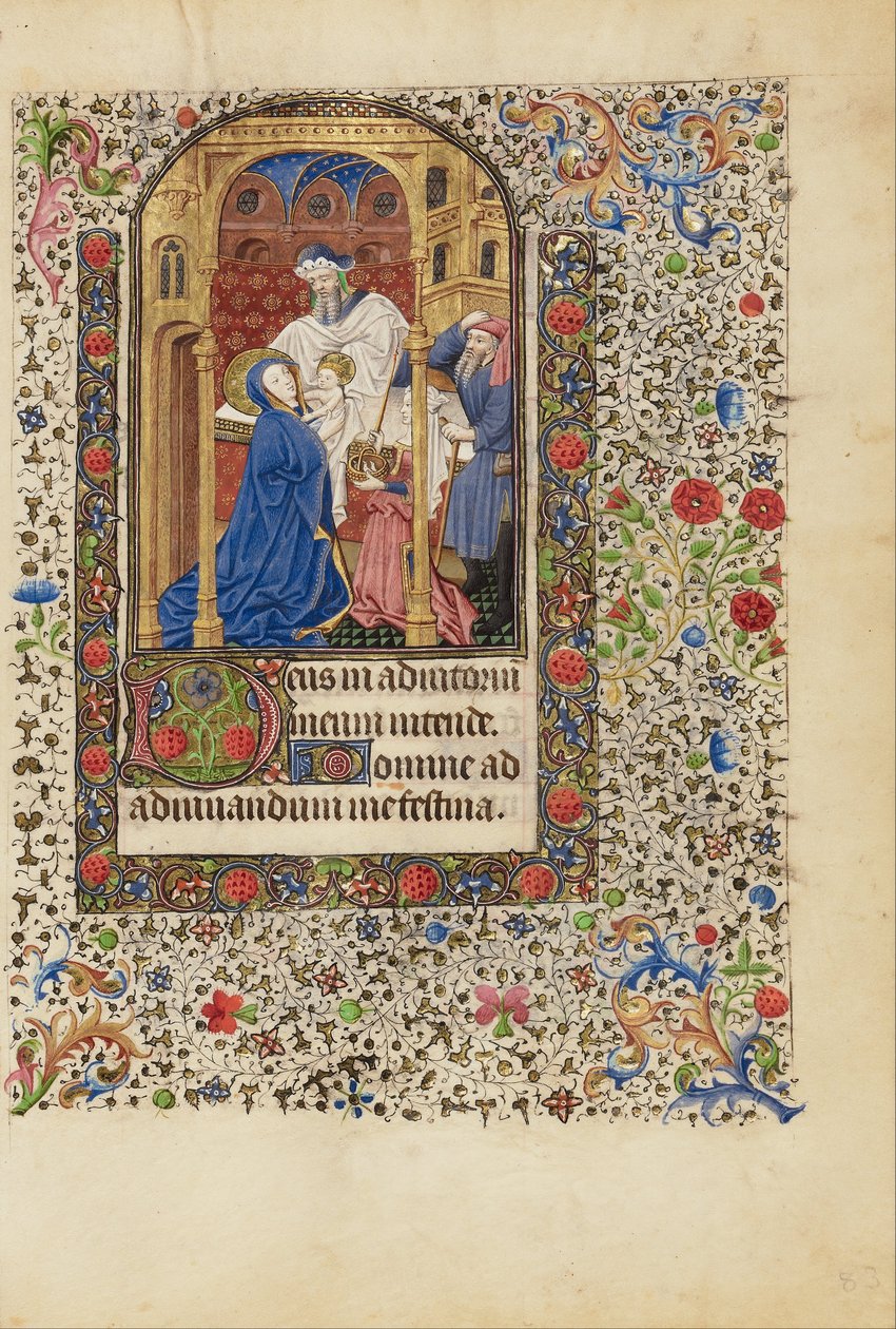 La Présentation au Temple - Workshop of the Bedford Master