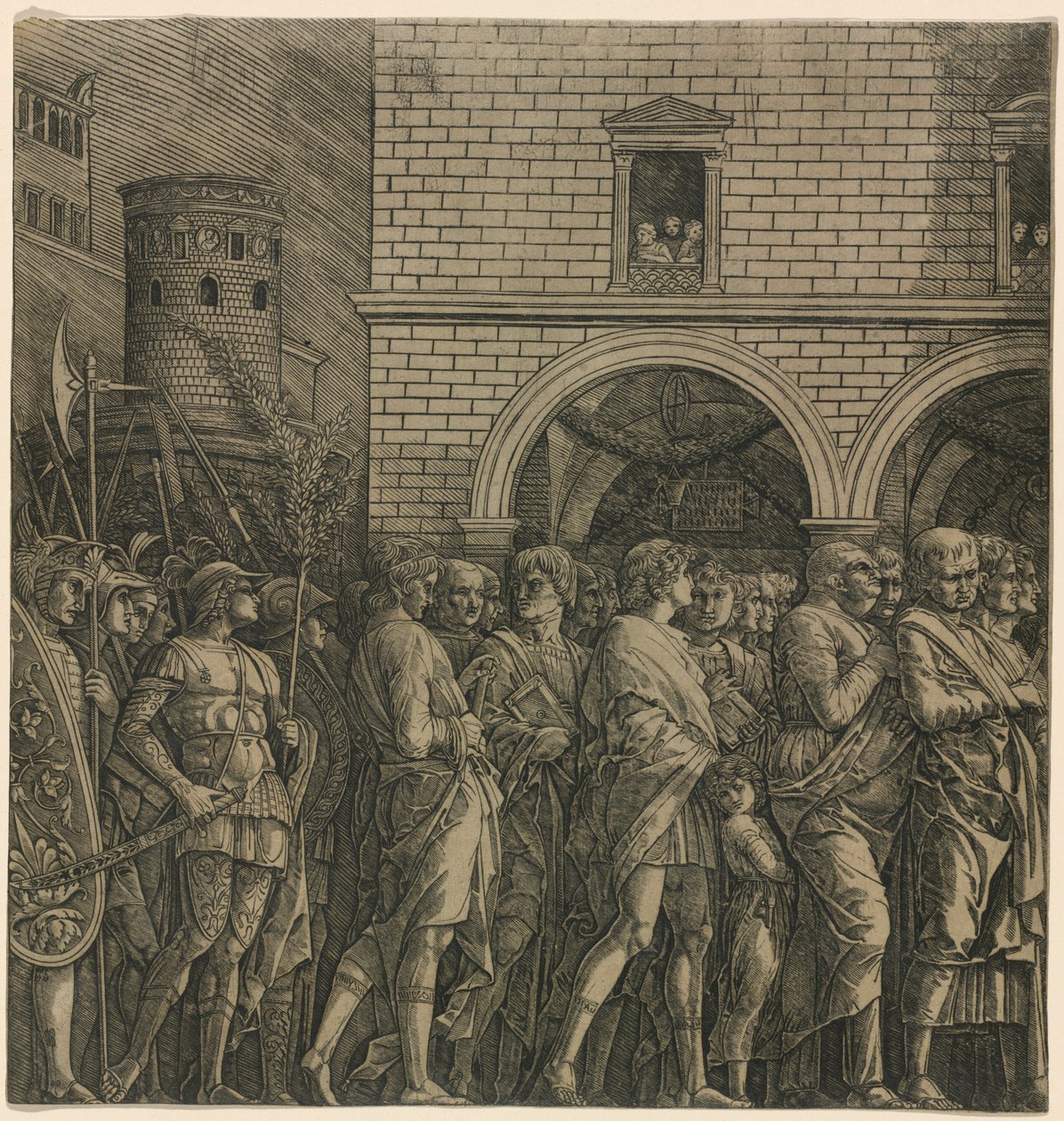 Le Triomphe de César : Les Sénateurs - Workshop of Andrea Mantegna