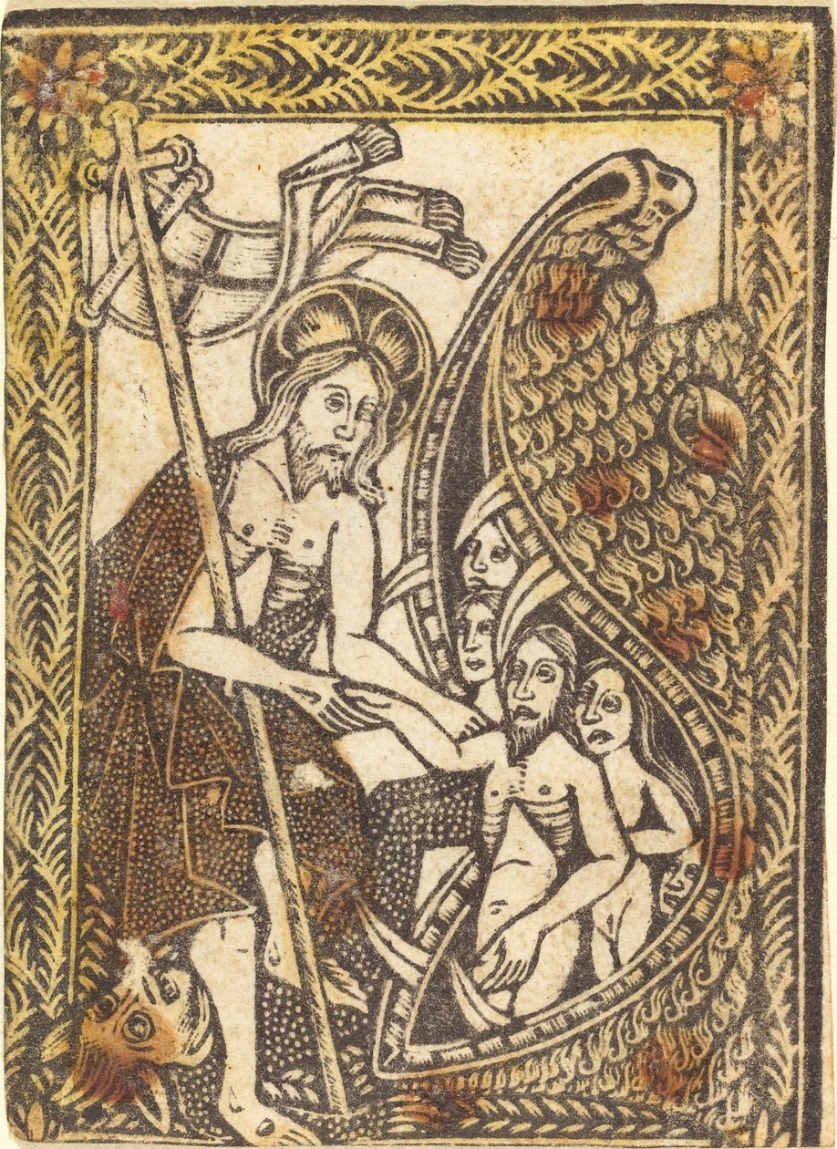 La Descente du Christ aux Limbes - Workshop of Master of the Borders with