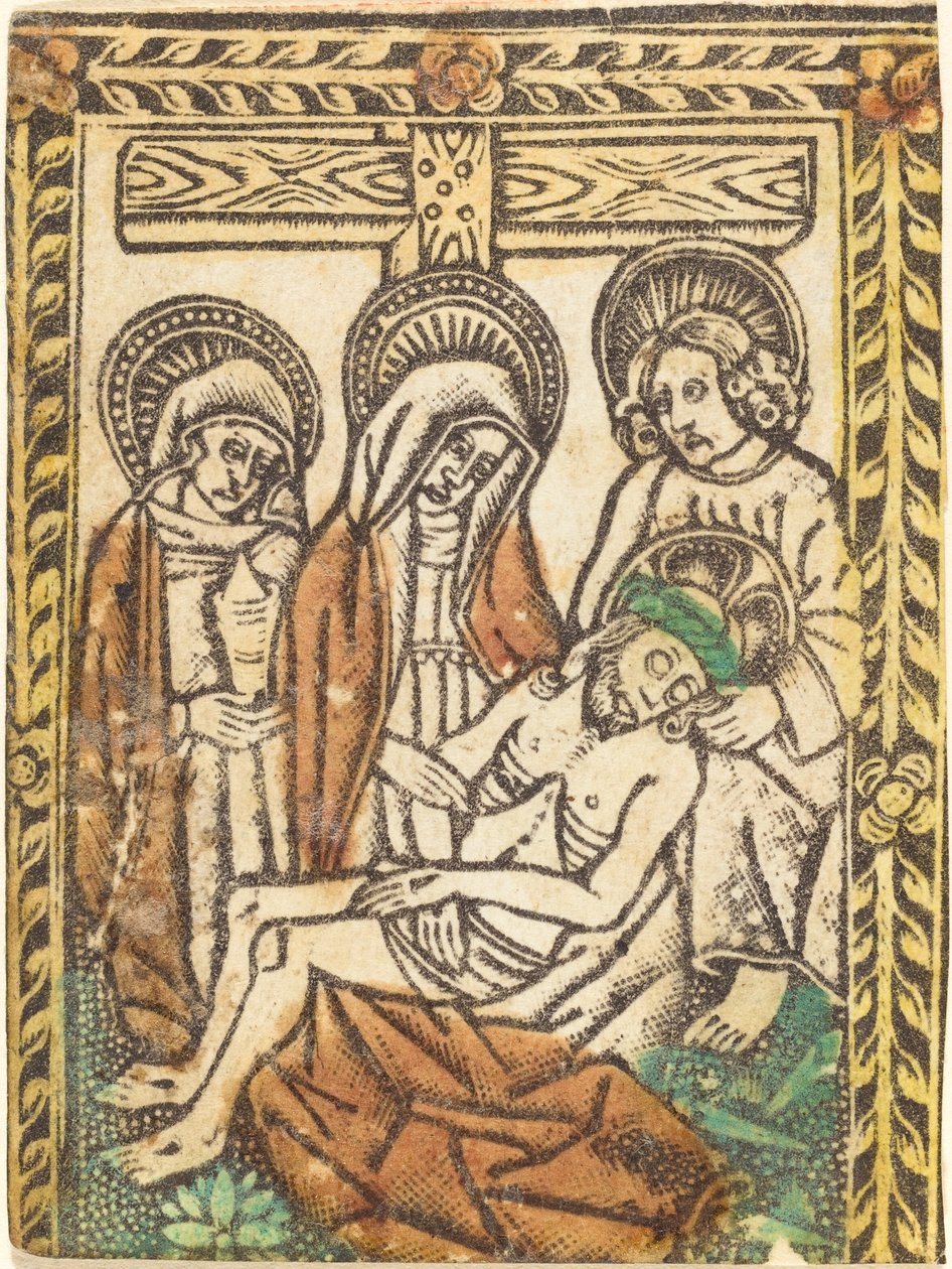 La Lamentation - Workshop of Master of the Borders with