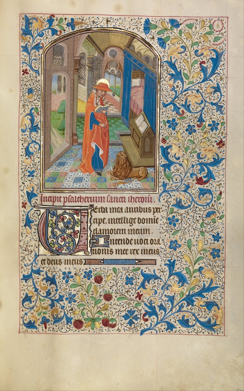 Saint Jérôme - Workshop of Willem Vrelant