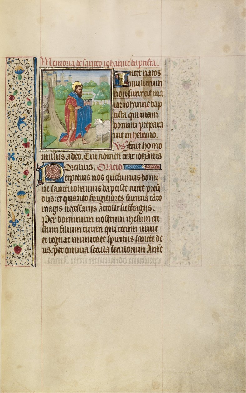 Saint Jean-Baptiste - Workshop of Willem Vrelant