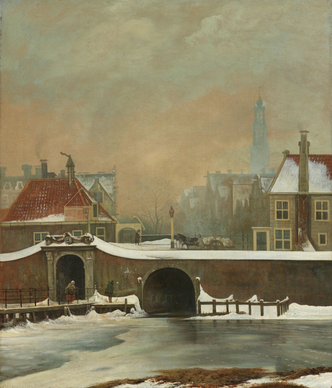 Le Raampoortje à Amsterdam - Wouter Johannes van Troostwijk