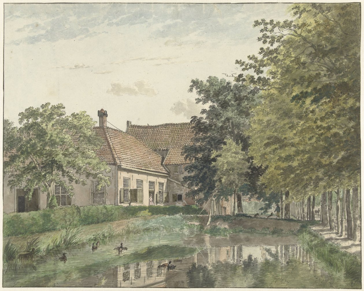 Vue sur la résidence secondaire de Watergoor, près de Nijkerk - Wybrand Hendriks