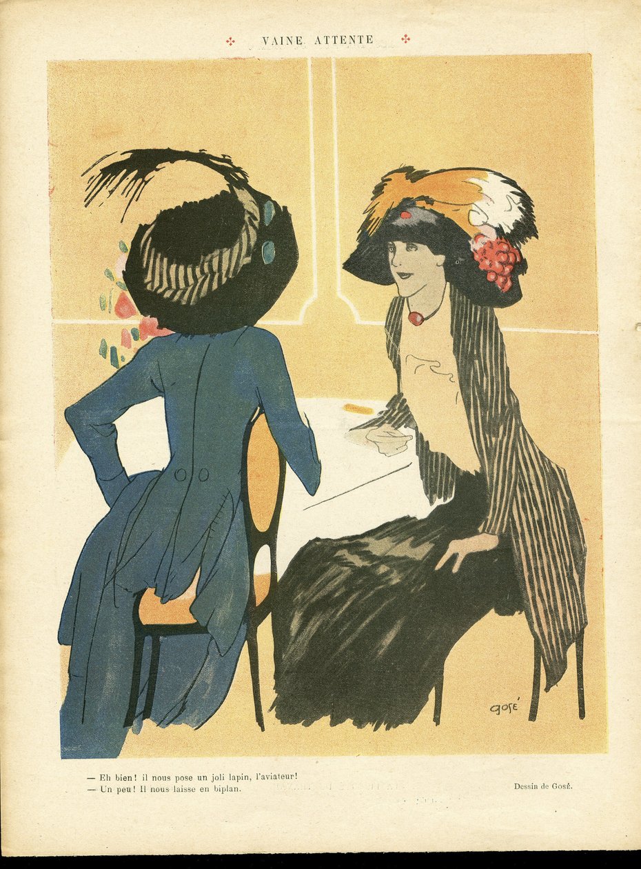Illustration de Xavier Gose dans Le Lire - Xavier Gose