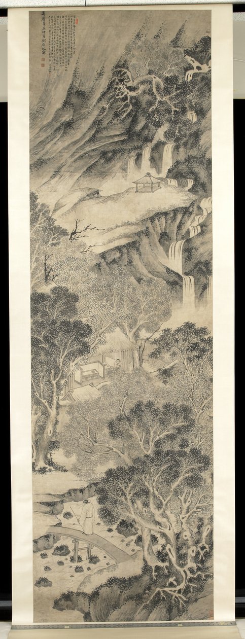 Érudit dans le paysage - Yuanqi Liu