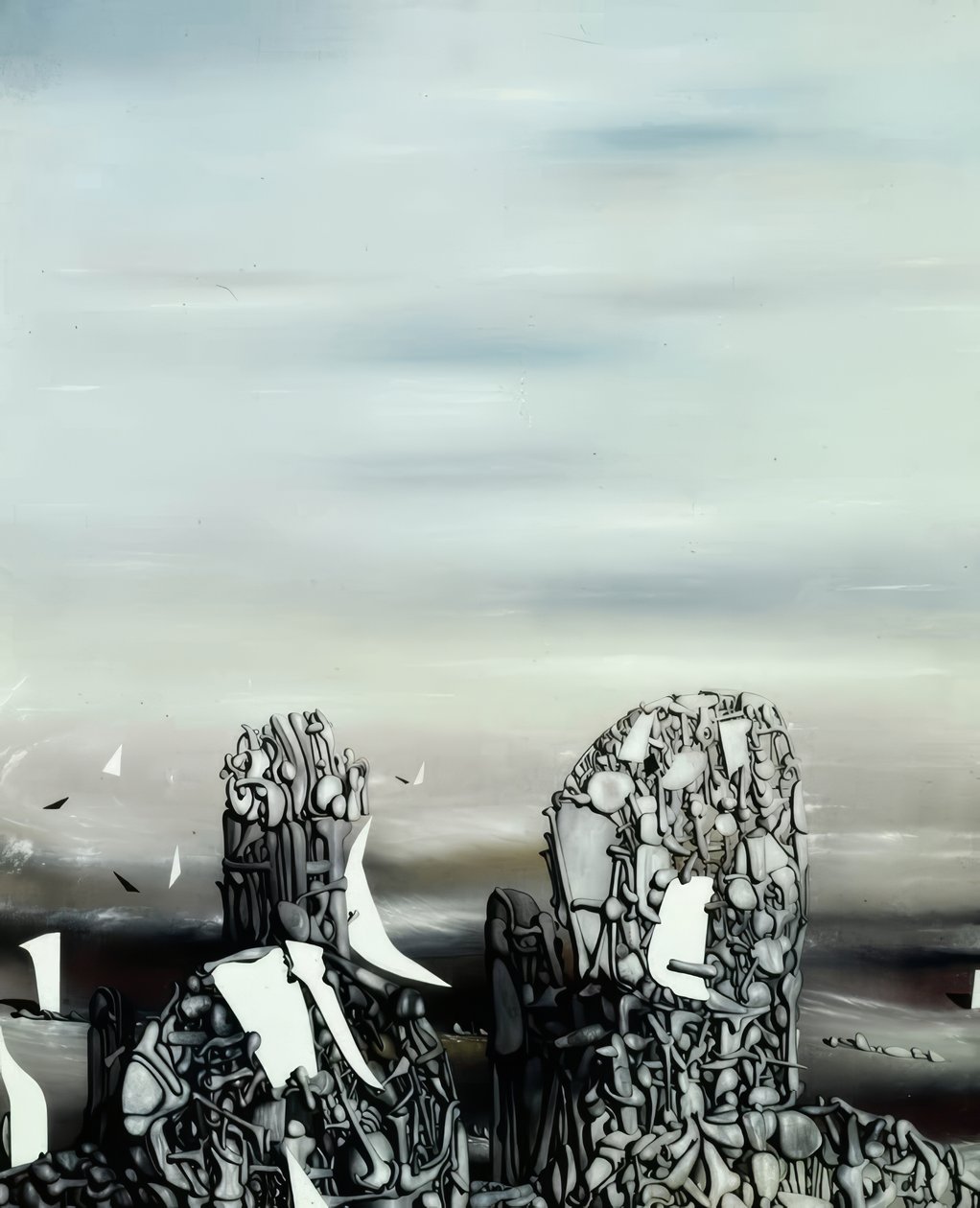 Ciel menaçant - Yves Tanguy
