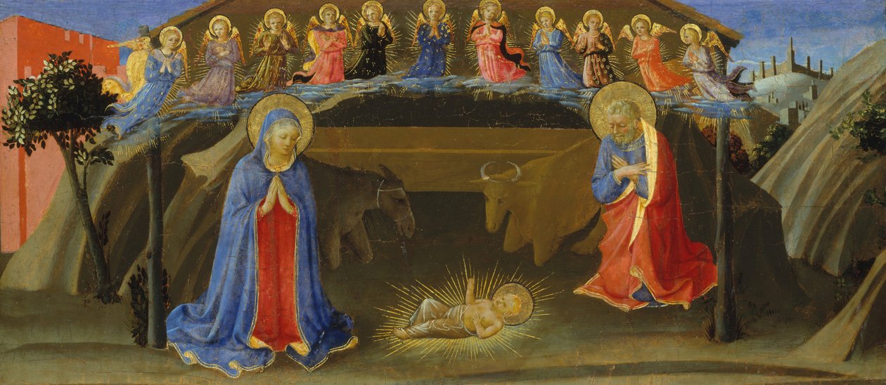 La Nativité, vers 1433-34 - Zanobi di Benedetto Strozzi
