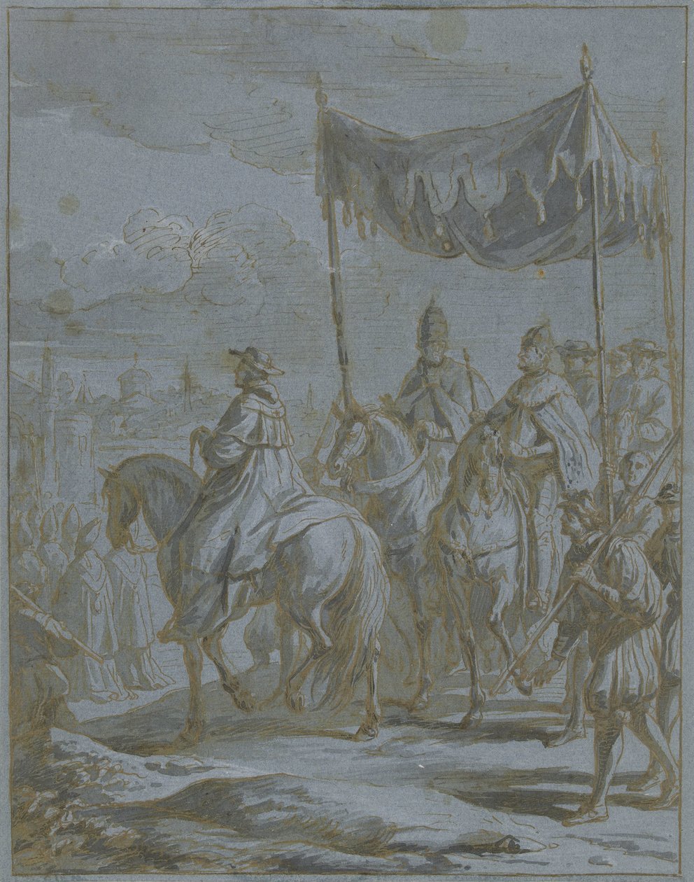 Entrée du cortège d