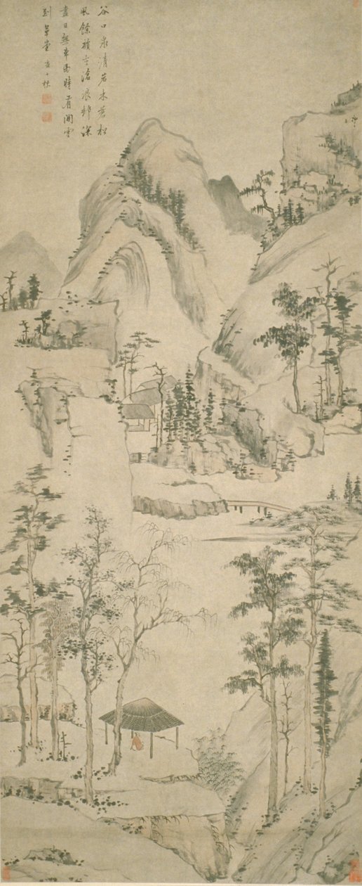 Paysage avec figure - Zha Shibiao