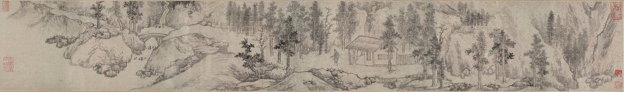Bûcheron et femme - Zha Shibiao