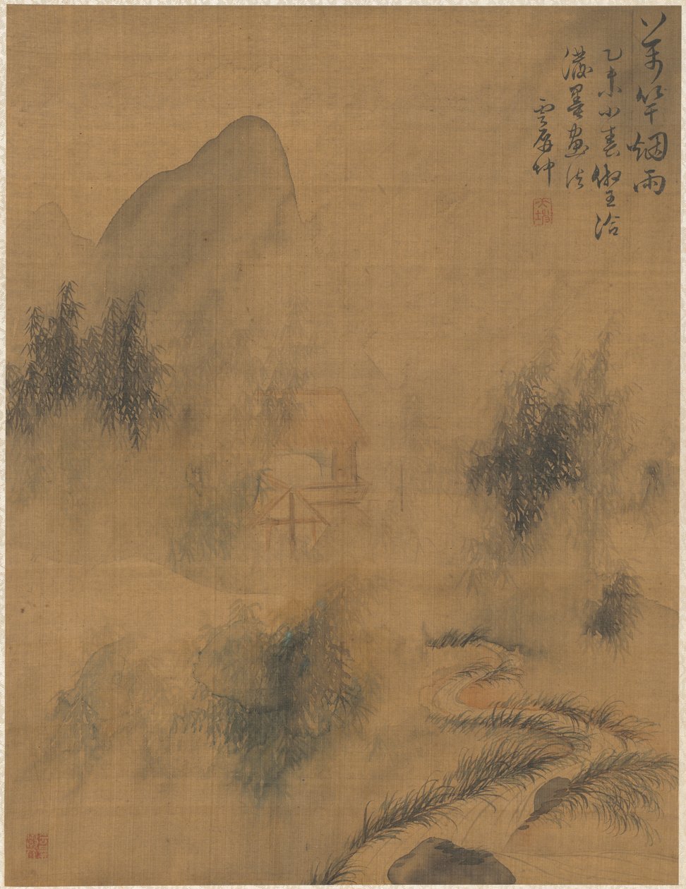 Dix mille bambous dans la brume et la pluie, 1775 - Zhai Dakun
