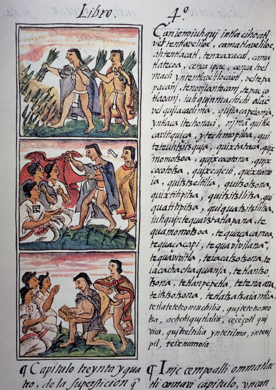 Croyances et superstitions, Livre IV du Codex Florentin - Georg Carl Heinrich Dollmann