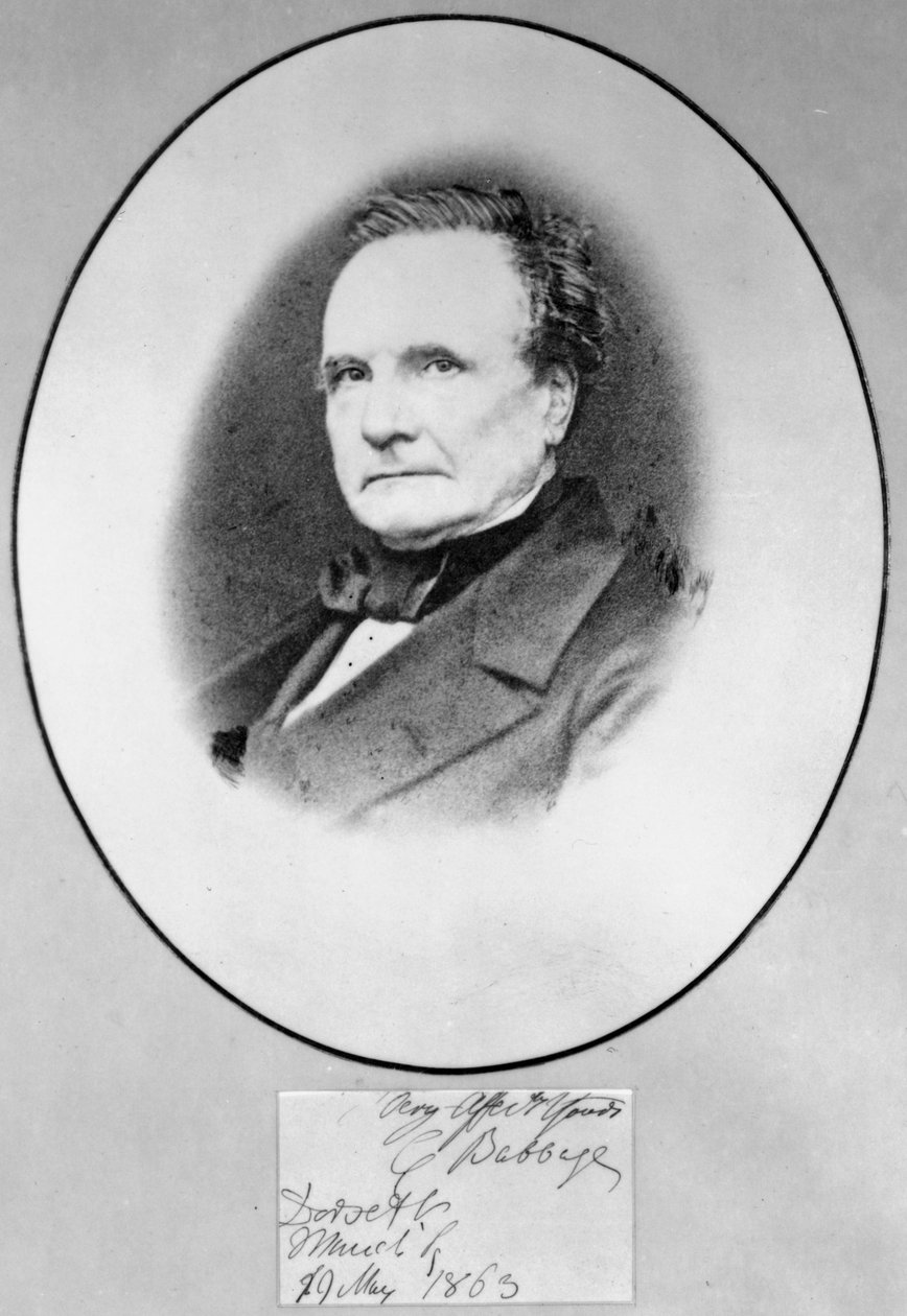 Charles Babbage, mathématicien britannique et pionnier de l