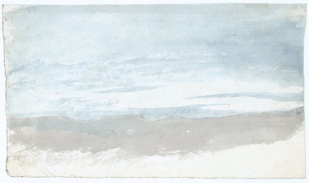 Étude de nuages par Luke Howard, vers 1808-1811 - Frederick (attr. to) Barnard