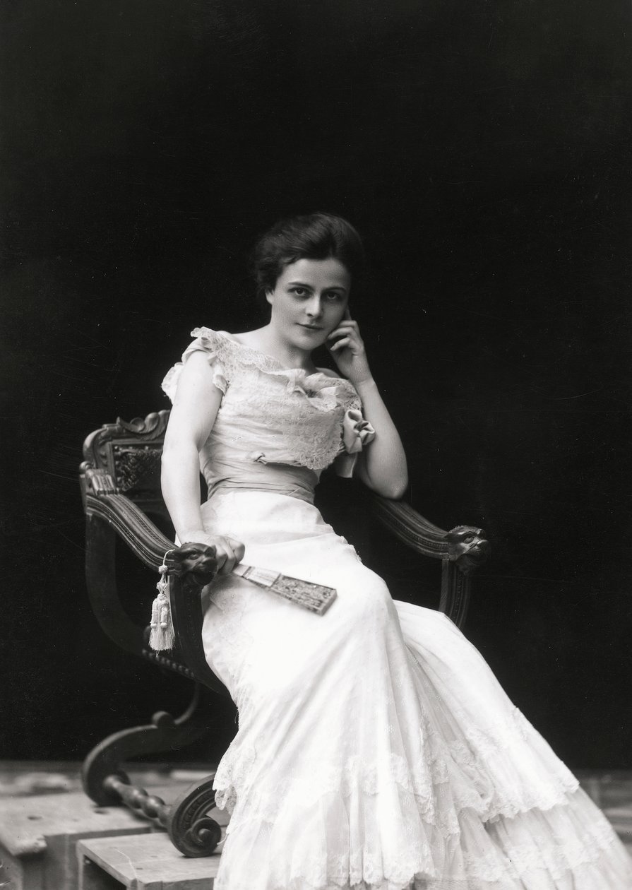 Portrait féminin - Henry Charles Fehr