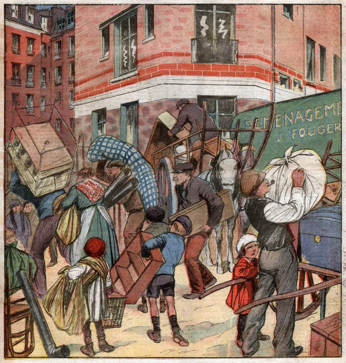 Logements sociaux en France - Ferdinand Georg Waldmuller