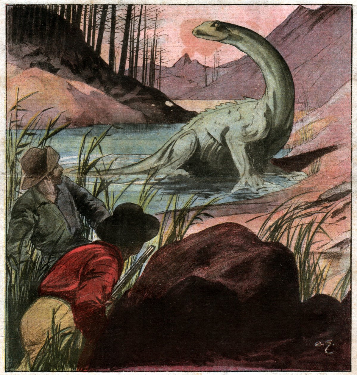 Plésiosaure - John Pardon