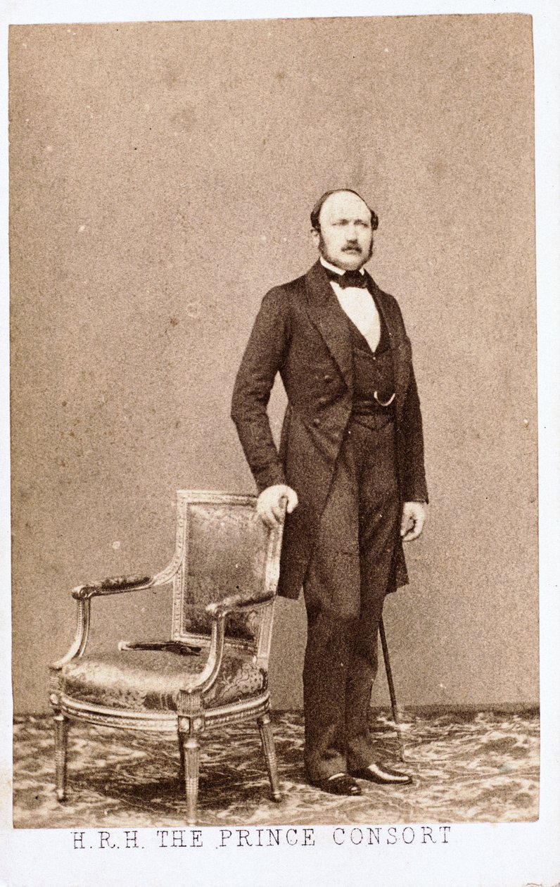 Prince Albert, époux de la reine Victoria, vers 1860 - Frederick (attr. to) Barnard
