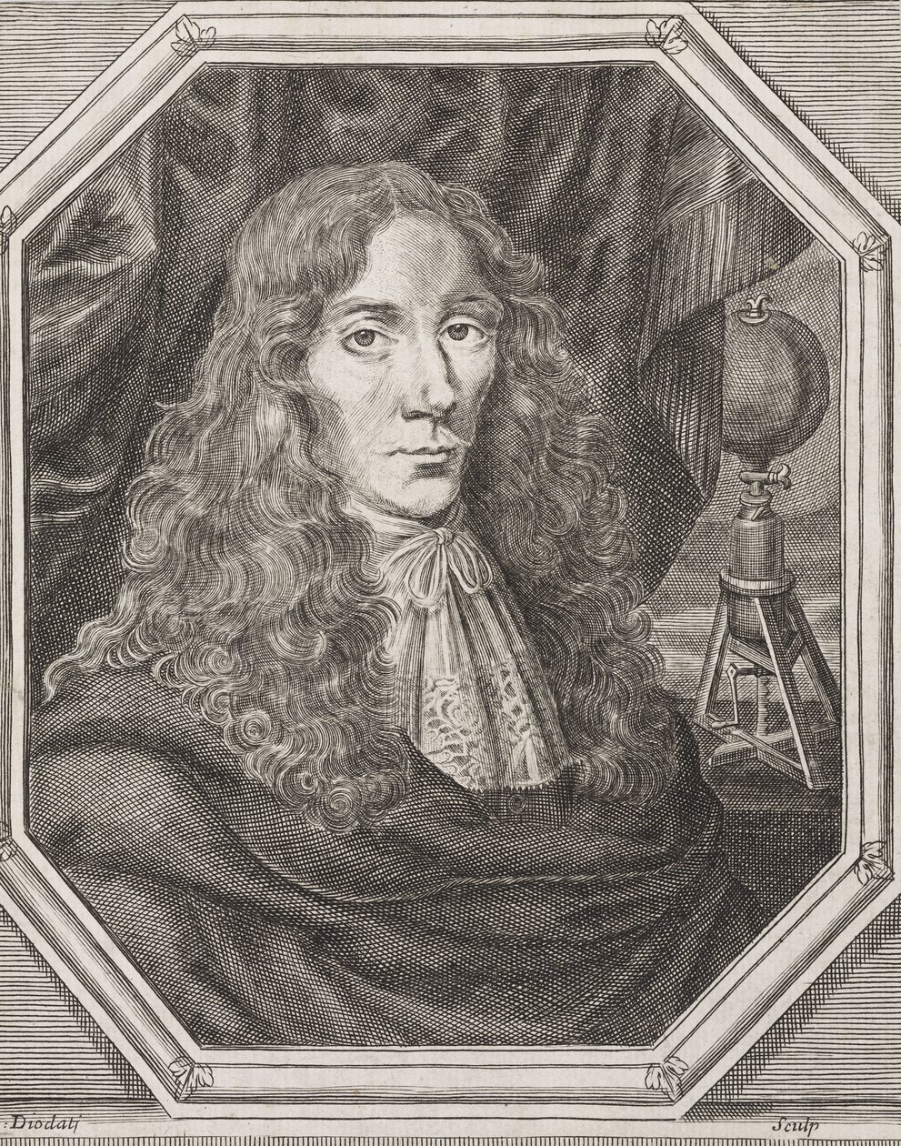 Robert Boyle, physicien et chimiste irlandais, vers 1670 - Frederick (attr. to) Barnard