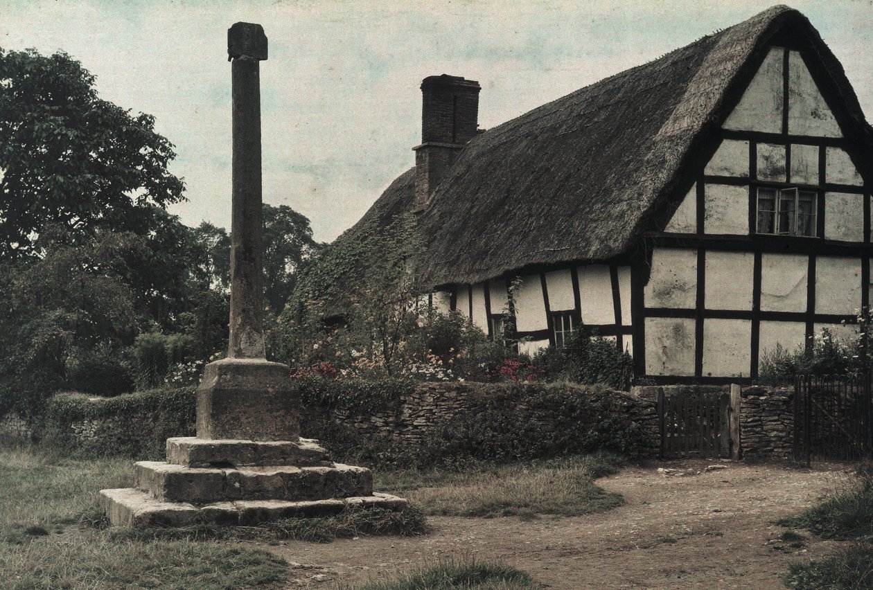 La Croix du Village, Ashton-Under-Hill, Gloucestershire - Frederick (attr. to) Barnard