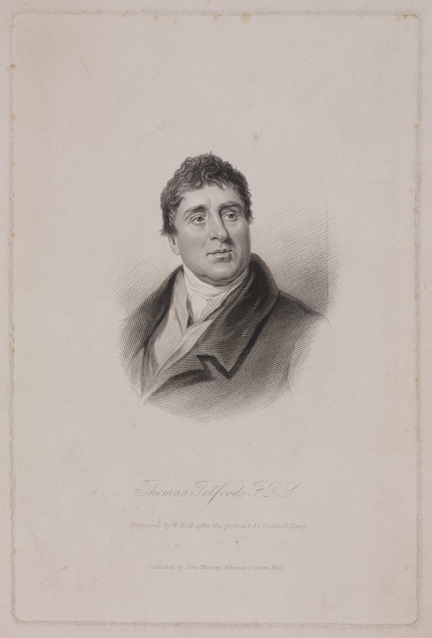 Thomas Telford FRS, ingénieur civil écossais, vers 1810 - Frederick (attr. to) Barnard