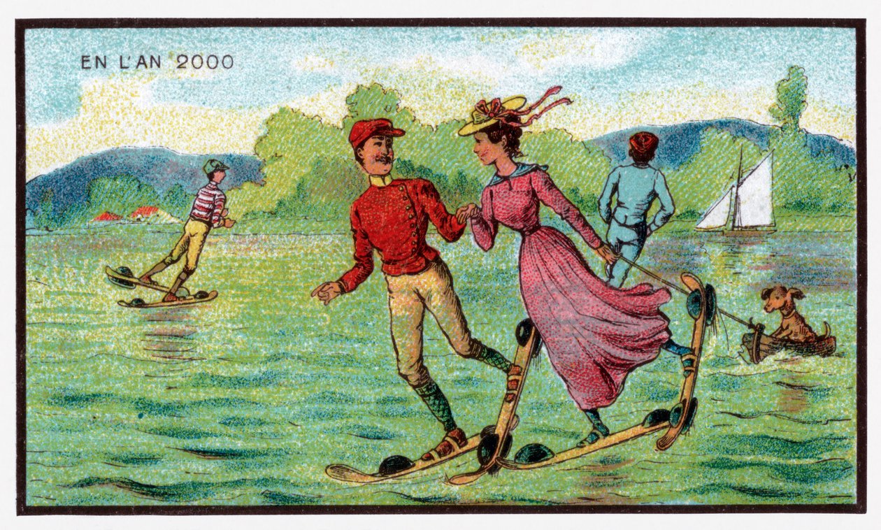 Patins aquatiques, vers 1910 - . .