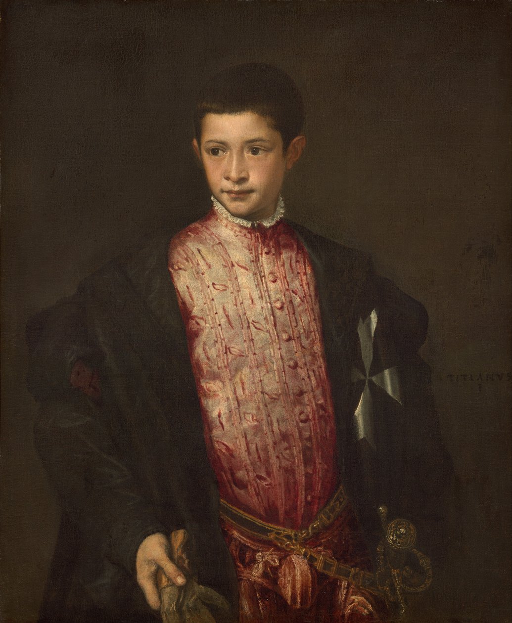 Ranuccio Farnese - Titian