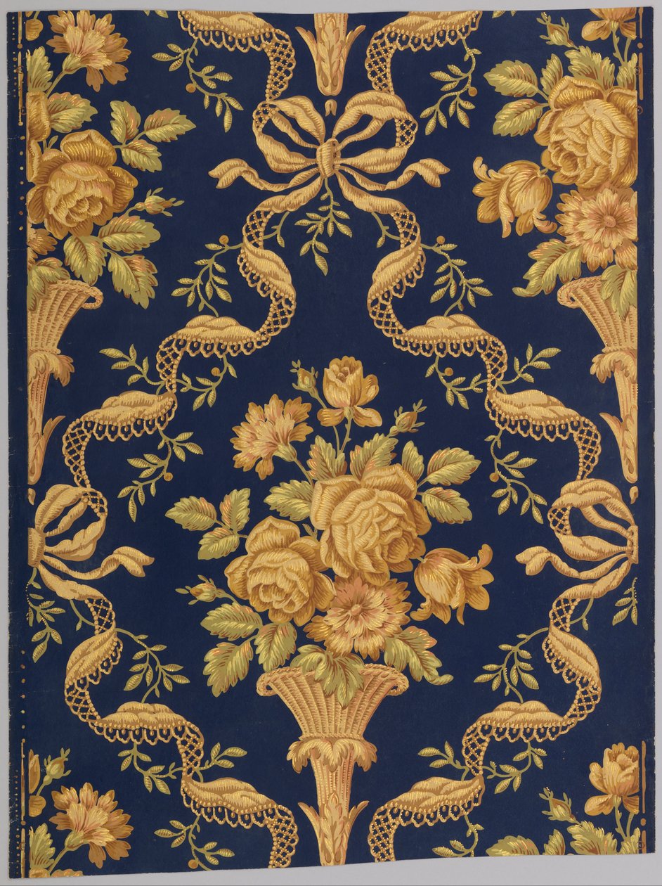 Brocade florale - Zuber and Cie