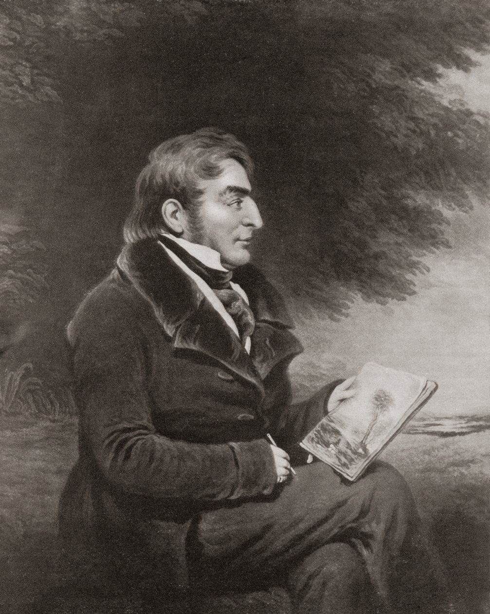 Joseph Mallord William Turner, de Bibbys Annual, publié en 1910 - after English School