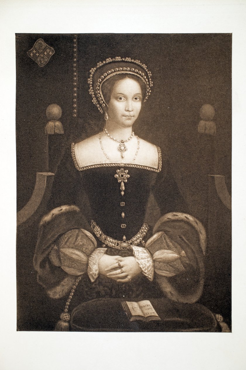 Princesse Marie, plus tard reine Marie I, c.1537, pub. 1902 (collotype) - after English School