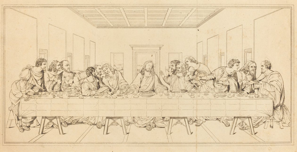 La Cène - after Leonardo da Vinci