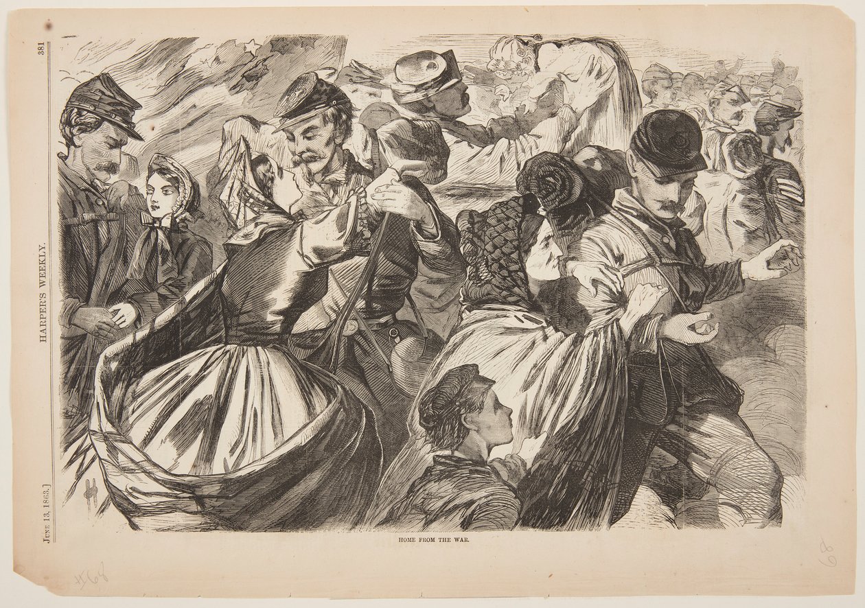 Retour de la guerre - Winslow Homer