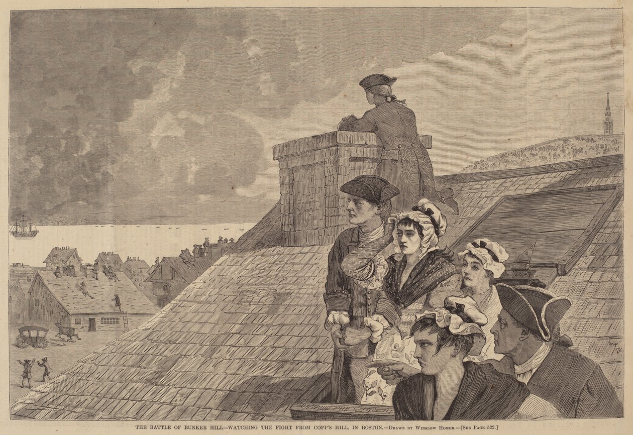 La bataille de Bunker Hill - Observant le combat depuis Copp
