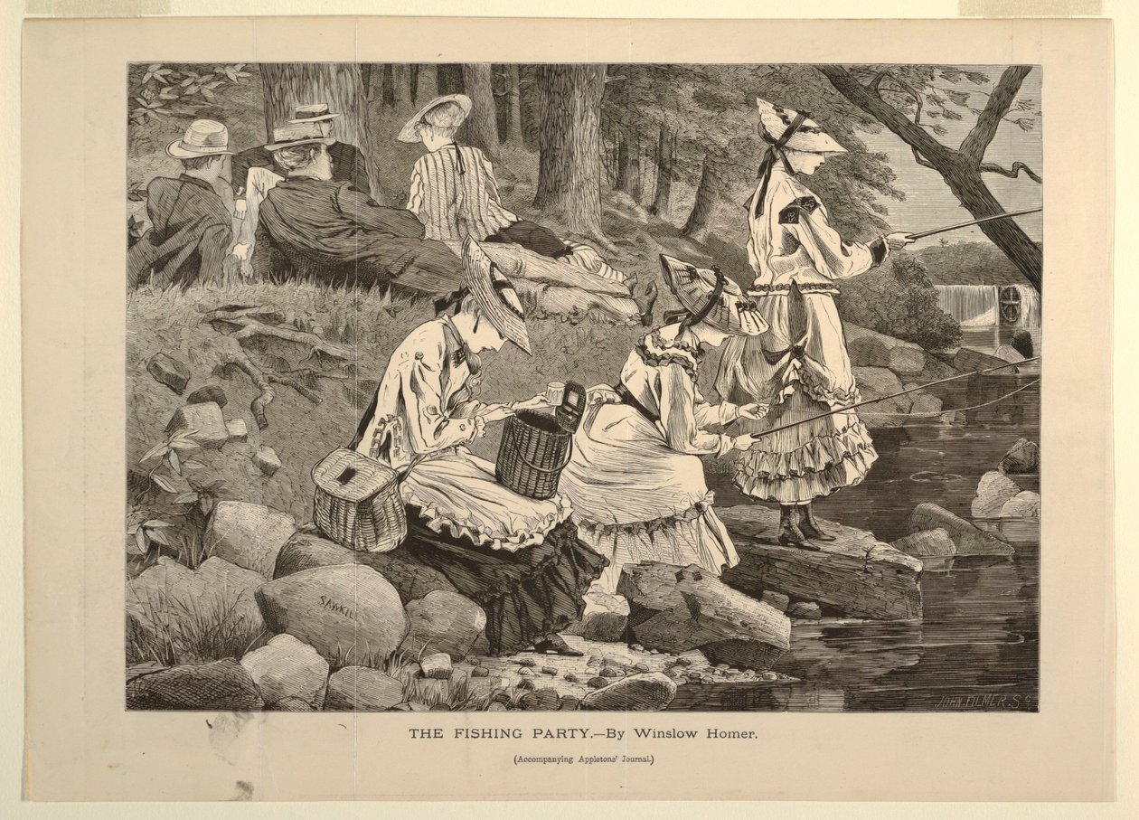 La partie de pêche, du Journal de littérature, science et art d