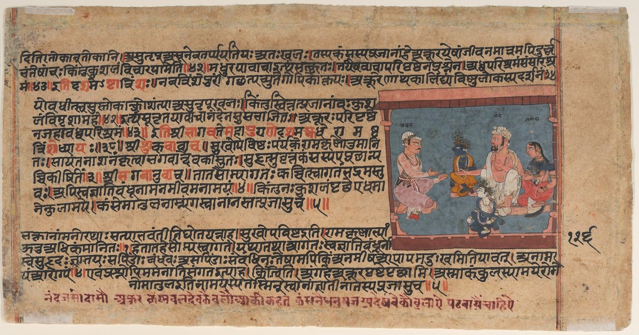 Akrura informe Nanda et Yashoda : Page d