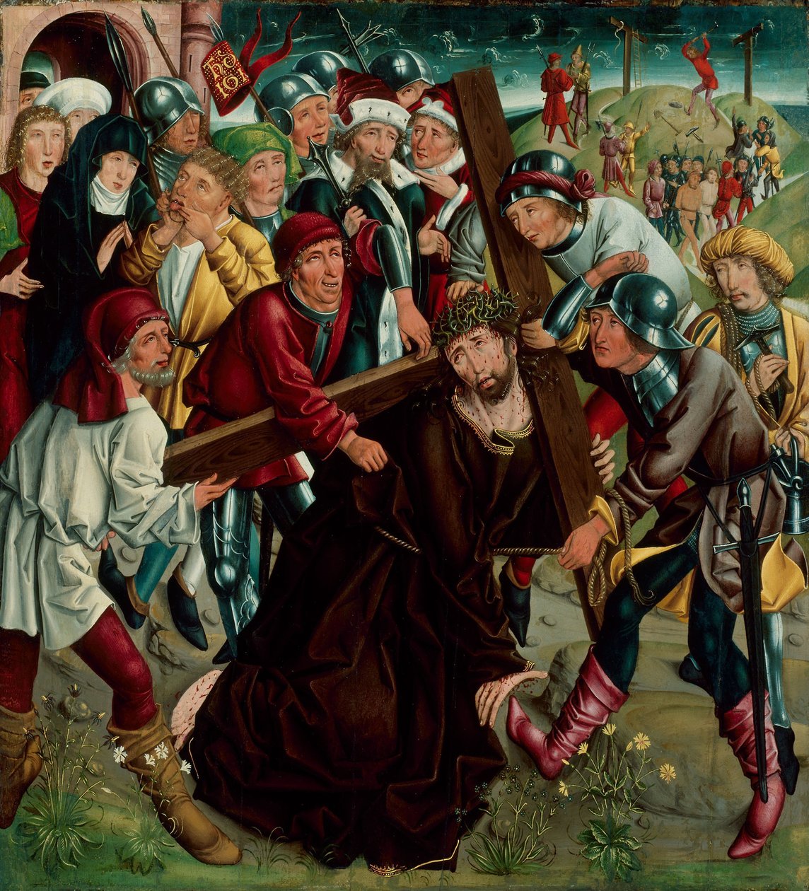 Le Christ portant la croix - anonymous 